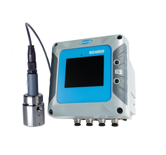 Polymetron 2582sc Dissolved Oxygen Analyzer, LAN + mA Output, 100-240 VAC, without power cord