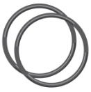 Replacement o-rings for inline armatures for Solitax Inline and Highline sensors